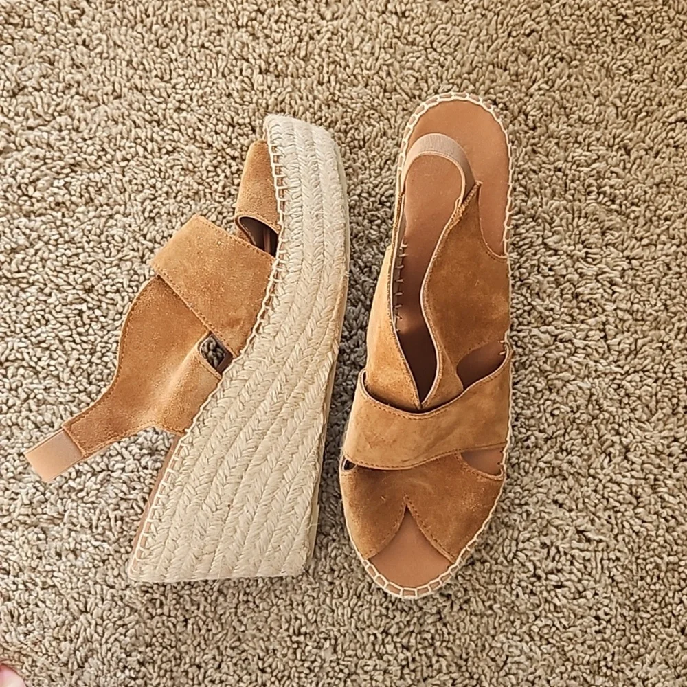 Juncal Aguirre wedge sandals, made in Spain, size 41